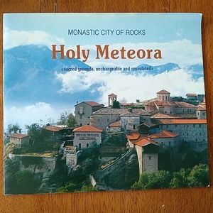 Monastic City of Rocks Holy Meteora Paperback Book